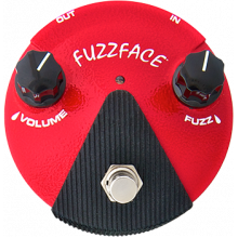 Dunlop Fuzz Face Mini Red Germanium Guitar Effects Pedal