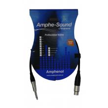 AMPHENOL 6m XLR/Jack microphone cable