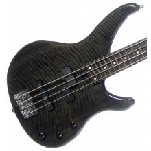 Yamaha TRBX174EW Exotic Wood Series Bass Guitar - Transparent Black