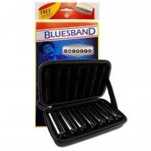 Hohner 7 Piece Blues Band Harmonica Set in case.
