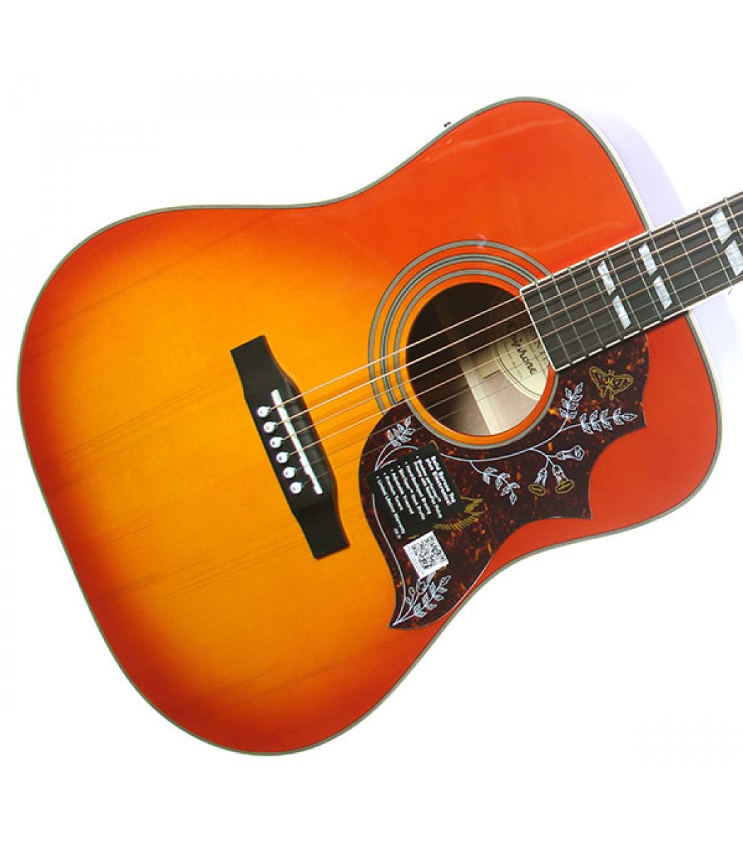 Epiphone Hummingbird Pro Acoustic Guitar Faded Cherry