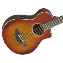 Yamaha APXT2 EW 3/4-Size Acoustic-Electric Guitar - Exotic Wood - Light Amber Burst