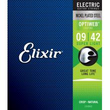 Elixir Optiweb Electric Strings 9-42