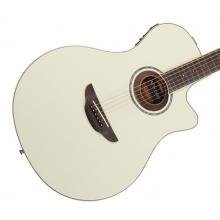  Yamaha APX600 Thin-line Acoustic/Electric Guitar - Vintage White