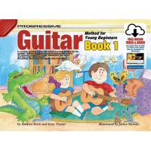 Progressive Guitar Method For Young Beginners - Book 1- with Online Video & Audio