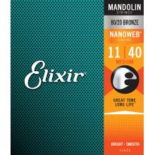 Elixir Nanoweb 11-40 Mandolin Strings