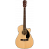 Fender CC-60SCE Acoustic Guitar with Fishman Pickup - Natural