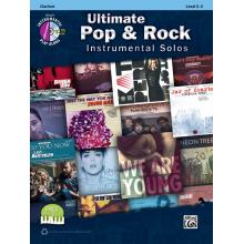Ultimate Pop & Rock Instrumental Solos Clarinet Bk/CD