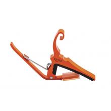 Kyser Quick-Change Capo - Steel String Acoustic/Electric - Orange Blaze