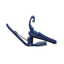 Kyser Quick-Change Capo - Steel String Acoustic/Electric - Blue