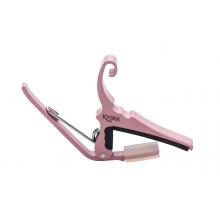 Kyser Quick-Change Capo - Steel String Acoustic/Electric - Pink