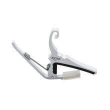 Kyser Quick-Change Capo - Steel String Acoustic/Electric - Pure White