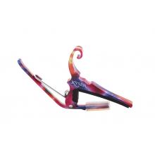 Kyser Quick-Change Capo - Steel String Acoustic/Electric - Tie Dye