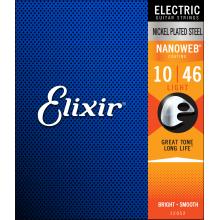 Elixir Nanoweb Electric Strings 10-46
