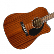 Fender CD-60SCE Solid Mahogany Top Acoustic-Electric Guitar w/Cutaway