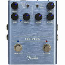 Fender Tre-Verb Stereo Tremolo/Reverb Pedal