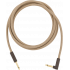 Fender Festival Instrument Cable - 10' Pure Hemp Natural - Straight to Right Angle