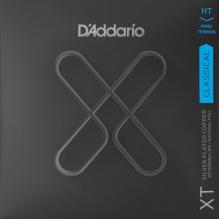 D'Addario XTC46 XT Classical Silver Plated Copper Classical Guitar Strings Hard Tension Set