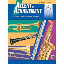 Accent on Achievement Bk 1 B Flat Trumpet - w/Online Content