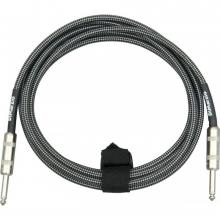 Dimarzio 10ft Braided Instrument Cable - Black Grey