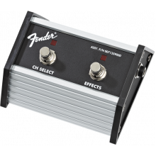 Fender 2-Button Footswitch: Channel Select-Effects On-Off 