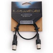 RockBoard FlaX Plug Flat MIDI Cable - 30 cm