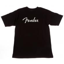 Fender Spaghetti Logo T-Shirt in Black - Extra Large