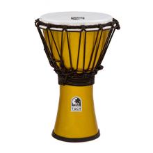 Toca Freestyle Colorsound Djembe 7inch - Metallic Yellow