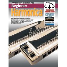 Progressive Harmonica Method Book - with Online Video and Audio