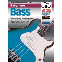 Progressive Beginner Bass - with Online Video & Audio