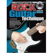 Progressive Rock Guitar Technique Book - with CD