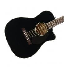 Fender CC-60SCE Concert Acoustic Guitar with Fishman Pickup - Black