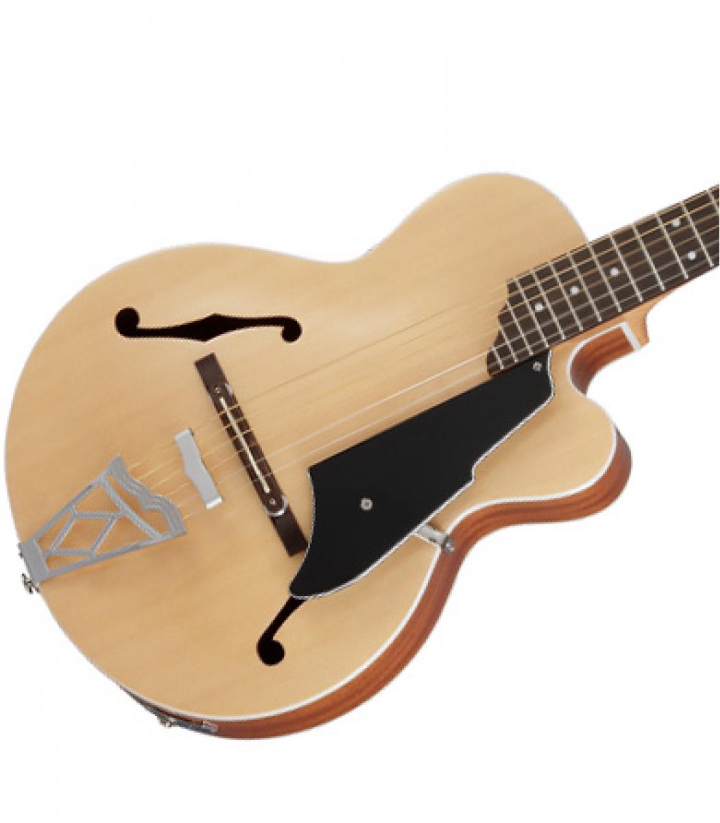 VOX Giulietta VGA-3PS Archtop Acoustic Electric Guitar - Natural