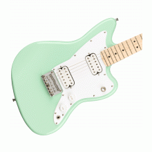 Squier Mini Jazzmaster HH with Maple Fingerboard - Surf Green