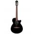 Ibanez AEG50N Acoustic Electric Nylon String Guitar - Black High Gloss