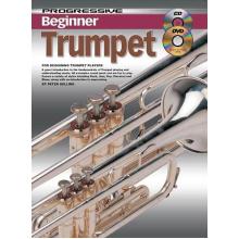 Progressive Beginner Trumpet Book with CD and DVD