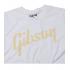 Gibson Distressed Logo T-Shirt - White - Large