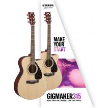 Yamaha Gigmaker 315 Electric-Acoustic Guitar Pack with Tuner and Bag