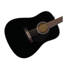 Fender CD-60S Solid Spruce Top Acoustic Guitar - Black