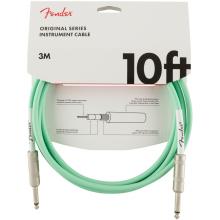 Fender Original Series Instrument Cable - 10' - Surf Green