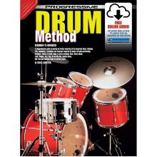 Progressive Drum Method Book - with Online Video & Audio