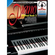 Progressive Piano Method Book - with Online Video & Audio