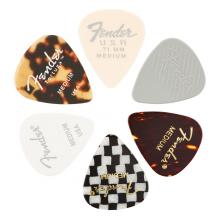 Fender 351 Material Medley Pick Pack (6 pack - Medium)