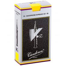 Vandoren V12 Series Bb Soprano Sax Reeds - Size 3.5 - Box 10