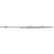 Yamaha YFL472HGL Solid Silver Open Hole Flute with Gold Plated Lip Plate & Low B