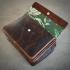 The Wolfmeister Leather Case for Mini-Pedalboard - Dark Brown w/Various Interior Trim