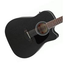Ibanez AW8412CE WK 12 String Acoustic Guitar - Weathered Black