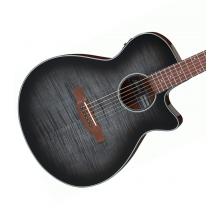 Ibanez AEG70 TCH Acoustic Guitar - Transparent Charcoal Burst High Gloss
