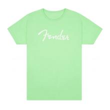 Fender Spaghetti Logo T-Shirt - Surf Green - MEDIUM