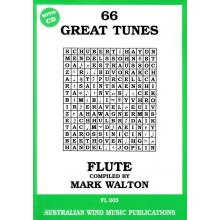 66 Great Tunes for Flute Bk/CD